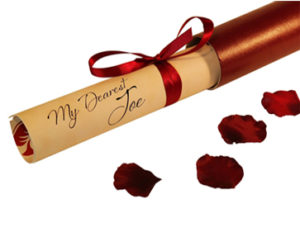 Love Letter in a Scroll Tube