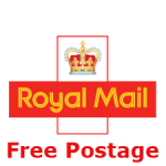 Free second class postage on all UK orders.