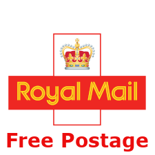 Free second class postage on all UK orders.